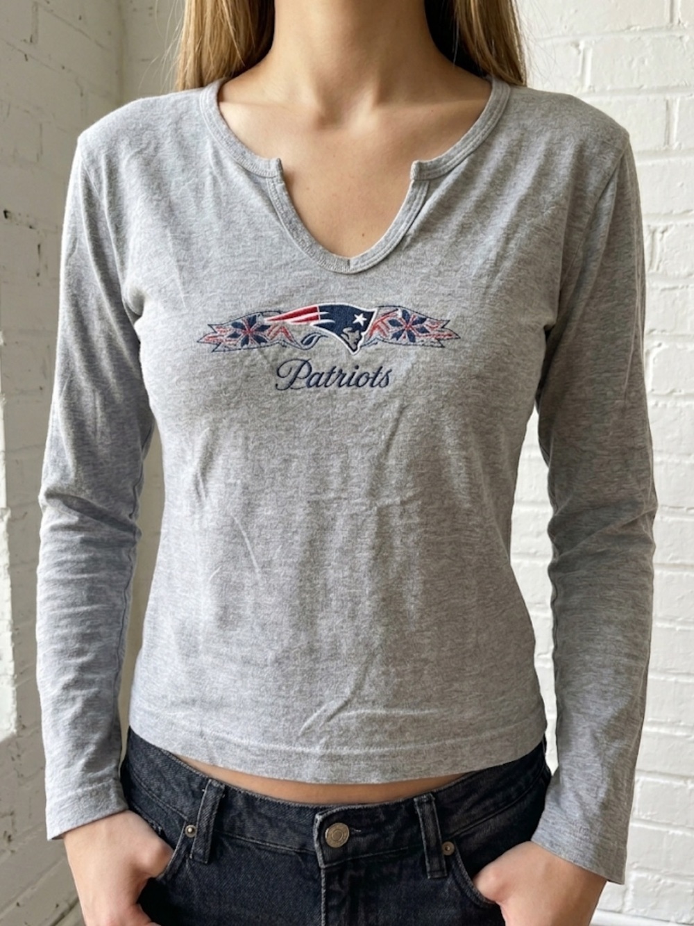 New England Patriots NFL Crop Top | Sporty Streetwear | Athleisure Fan Apparel |